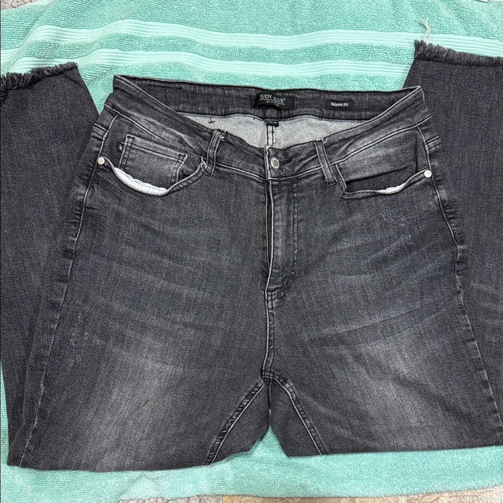 Judy Blue Charcoal Relaxed Women’s Jeans
